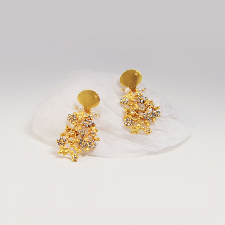 Earrings Floralies 2 Swarovski