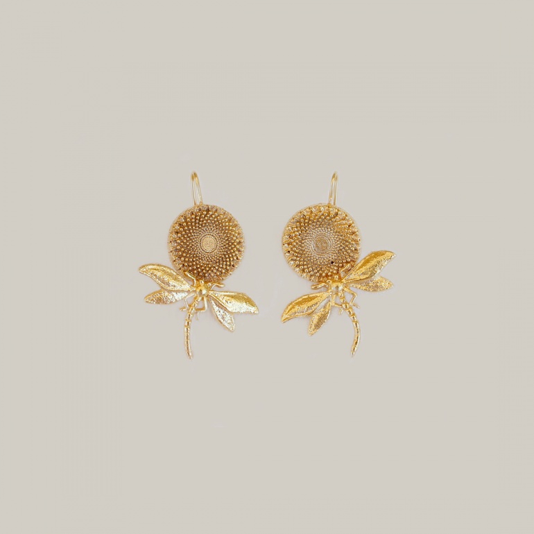 Earrings Bouton d'Or 2