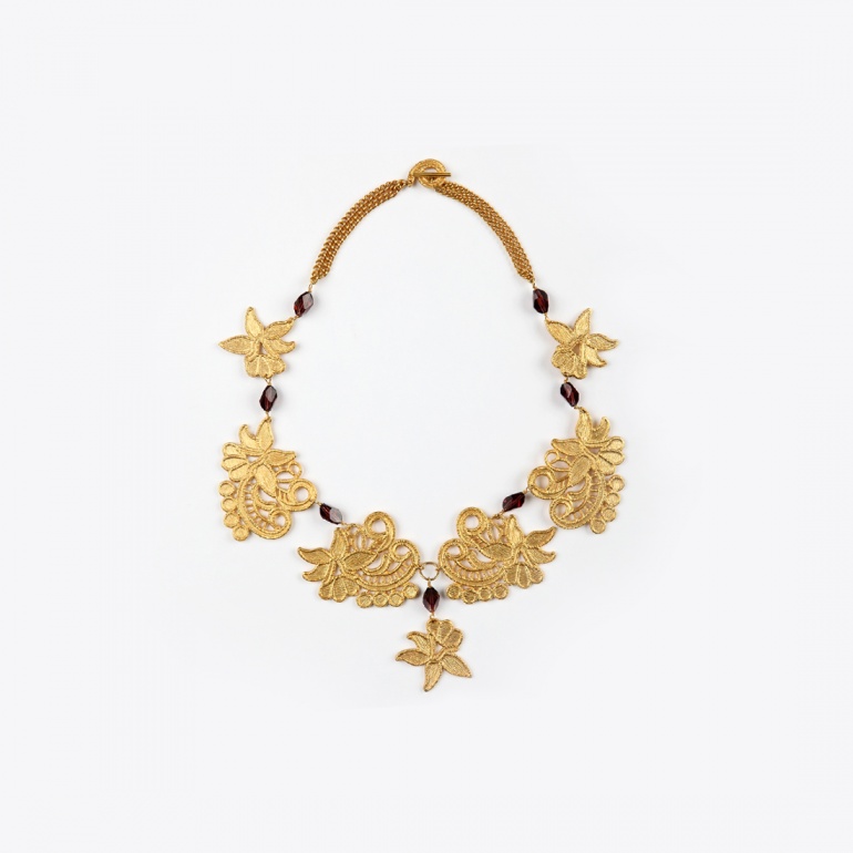 Necklace Guipure Fleur 