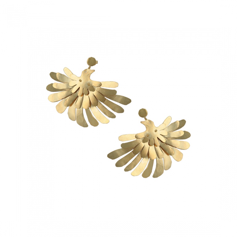 Earrings Oiseaux de Paradis 