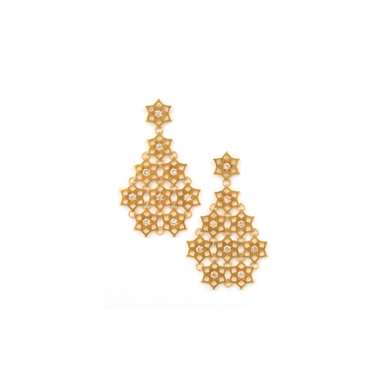 Earrings Fatima Crystal