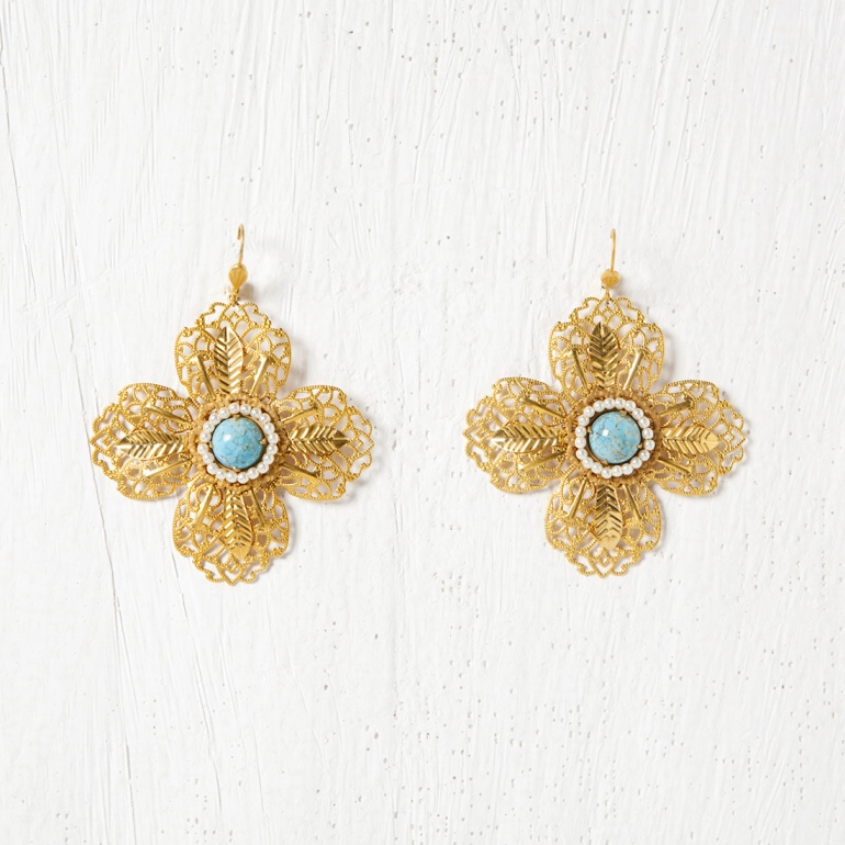 Earrings Flowers