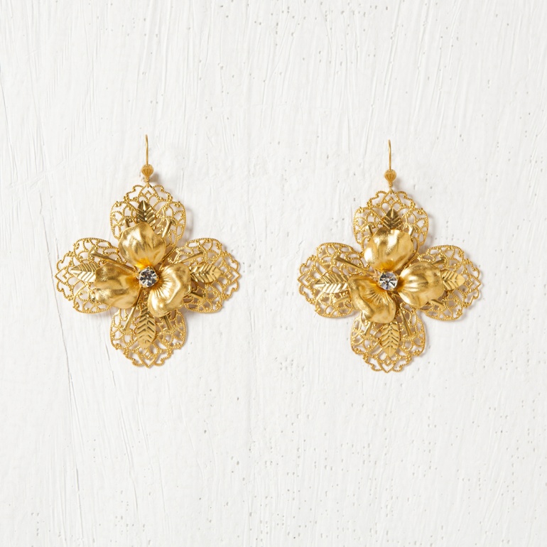 Earrings Flowers