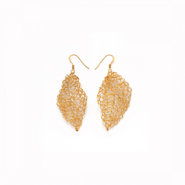 Earrings Leaves 1