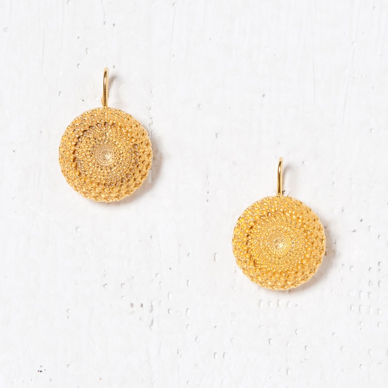 Earrings Bouton D'or