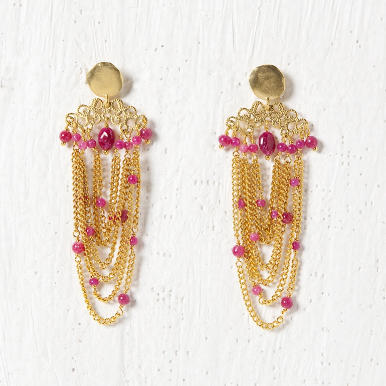 Earrings Milky Way