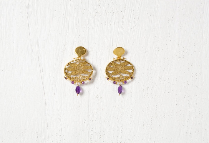 Earrings Brocart 2