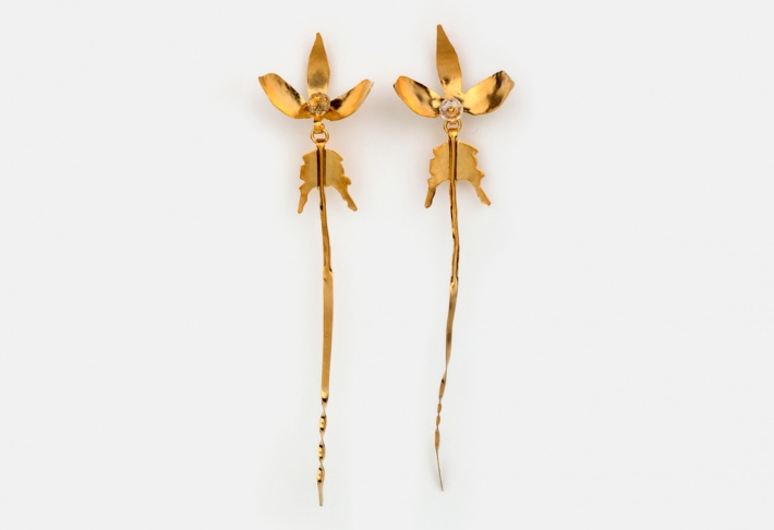 Earrings Orchidee