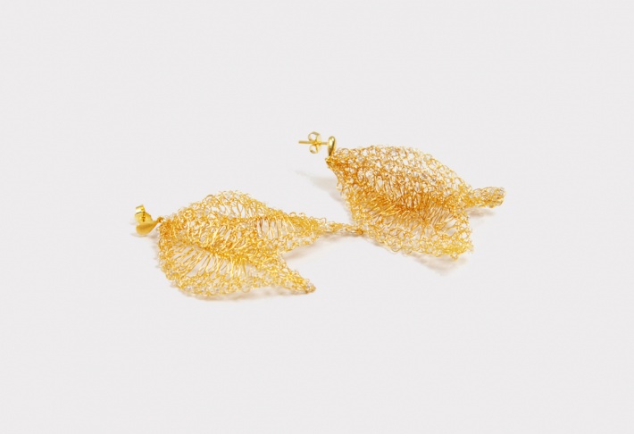 Earrings Leaves 2